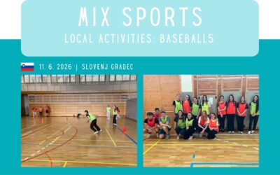 Tretja lokalna aktivnost projekta MIX-SPORTS: baseball5
